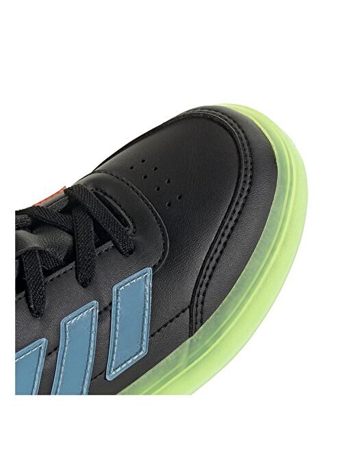 adidas Çocuk Siyah Yürüyüş Ayakkabısı COURTBLOCK EL C JQ7351 - Görsel 9