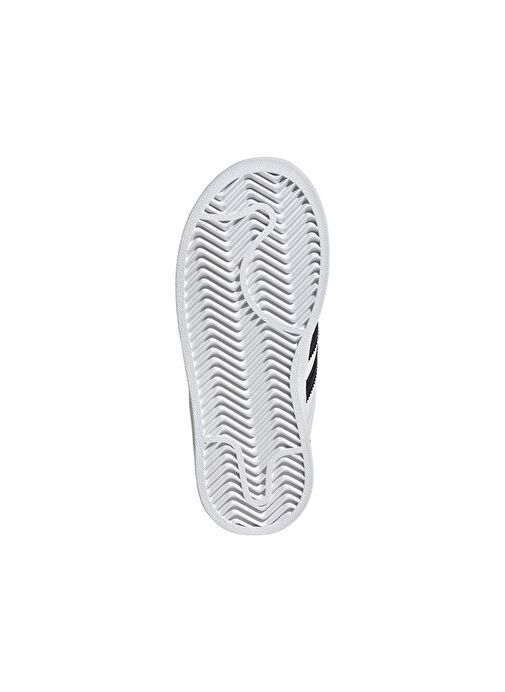 adidas Çocuk Beyaz Sneaker SUPERSTAR II CF C JI0091 - Görsel 5
