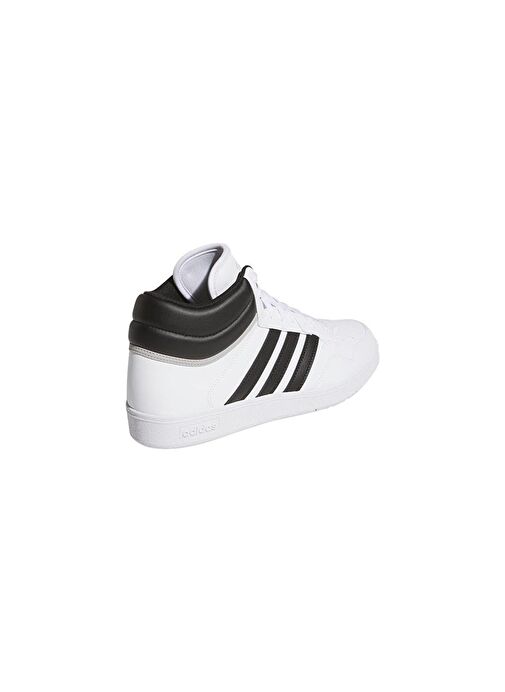 adidas Erkek Beyaz Yürüyüş Ayakkabısı HOOPS 4.0 MID JQ9993 - Görsel 8
