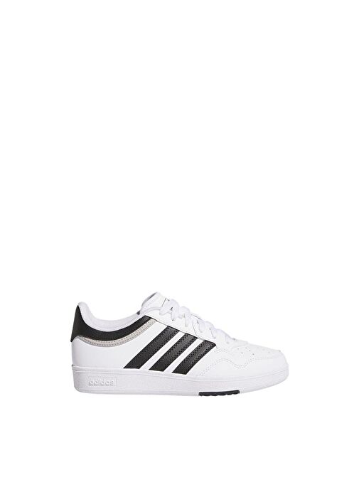 adidas Erkek Beyaz Yürüyüş Ayakkabısı HOOPS 4.0 J JI3471 - Görsel 3