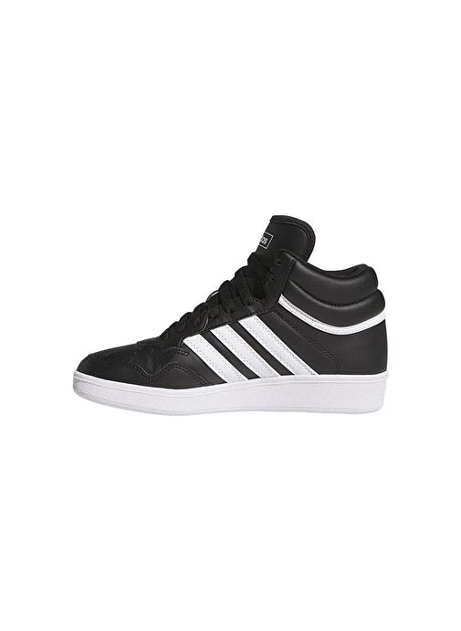 adidas Çocuk Siyah Yürüyüş Ayakkabısı HOOPS 4.0 MID J JI3477 - Görsel 6
