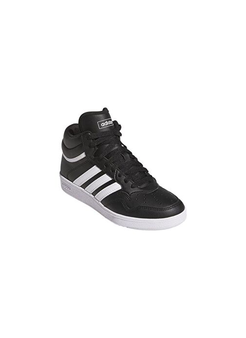 adidas Çocuk Siyah Yürüyüş Ayakkabısı HOOPS 4.0 MID J JI3477 - Görsel 7