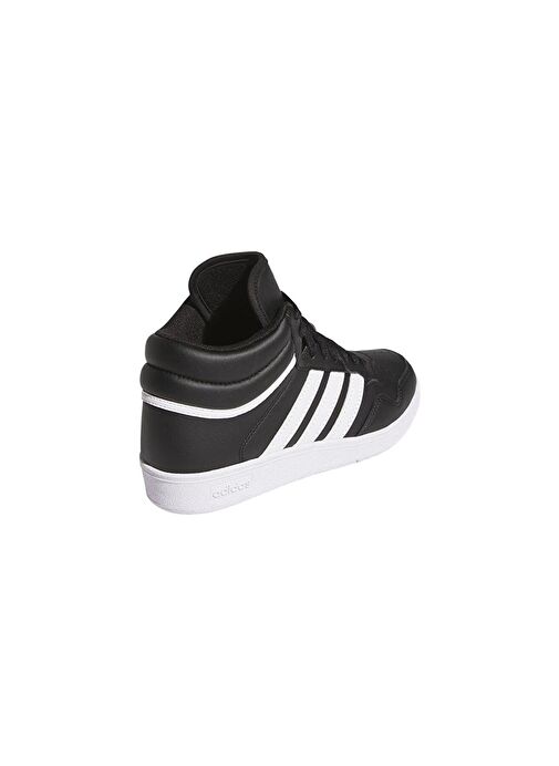 adidas Çocuk Siyah Yürüyüş Ayakkabısı HOOPS 4.0 MID J JI3477 - Görsel 8