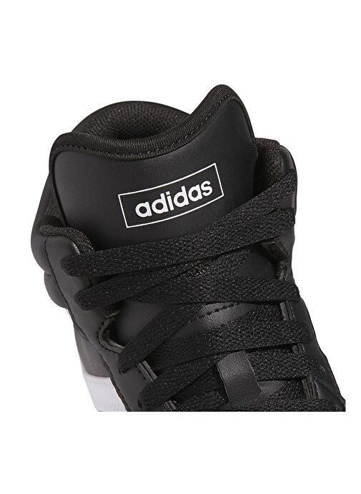 adidas Çocuk Siyah Yürüyüş Ayakkabısı HOOPS 4.0 MID J JI3477 - Görsel 9