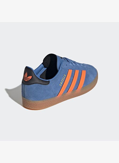 Adidas adidas Mavi JP7129 GAZELLE C Çocuk Günlük Spor Ayakkabısı Sneaker | Boyner Mavi - 5. görsel