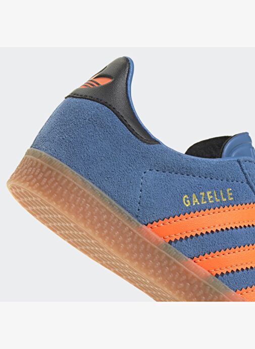 Adidas adidas Mavi JP7129 GAZELLE C Çocuk Günlük Spor Ayakkabısı Sneaker | Boyner Mavi - 4. görsel