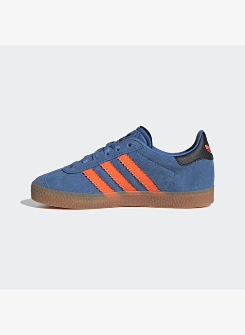 Adidas adidas Mavi JP7129 GAZELLE C Çocuk Günlük Spor Ayakkabısı Sneaker | Boyner Mavi - 6. görsel