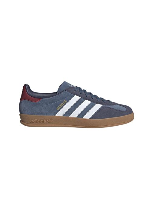 adidas Erkek Mavi Sneaker GAZELLE INDOOR JI3522 - Görsel 2