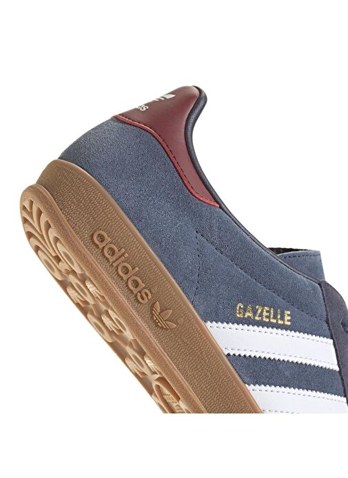 adidas Erkek Mavi Sneaker GAZELLE INDOOR JI3522 - Görsel 9