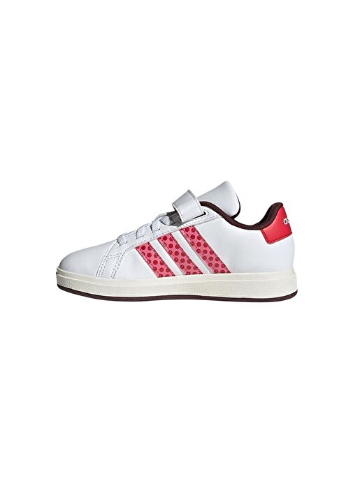 adidas Çocuk Beyaz Yürüyüş Ayakkabısı GRAND COURT MINNIE EL C IH6310 - Görsel 6