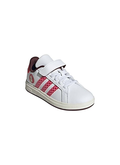 adidas Çocuk Beyaz Yürüyüş Ayakkabısı GRAND COURT MINNIE EL C IH6310 - Görsel 7