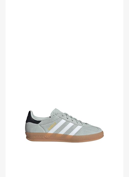 adidas Çocuk Gri Sneaker GAZELLE INDOOR J JP8764 - Görsel 9