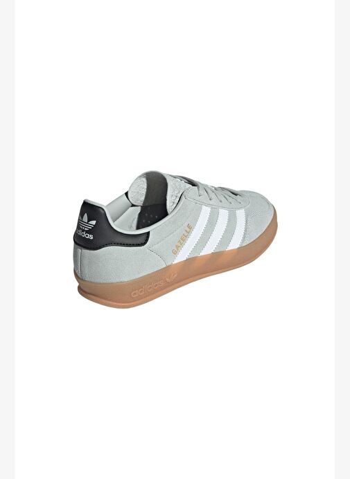 adidas Çocuk Gri Sneaker GAZELLE INDOOR J JP8764 - Görsel 7