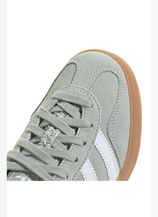 adidas Çocuk Gri Sneaker GAZELLE INDOOR J JP8764 - Görsel 8