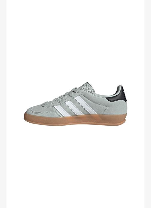 adidas Çocuk Gri Sneaker GAZELLE INDOOR J JP8764 - Görsel 5