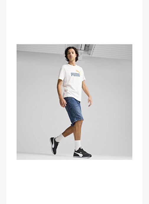 Puma Erkek ST Runner v4 Deri Spor Ayakkabı - 399068-03 - Görsel 5