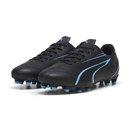Puma Vıtorıa Fg/Ag Erkek Futbol Ayakkabısı 107483-05 Siyah - Görsel 5