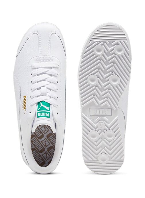 Puma Erkek Roma 24 Standart Sneaker Beyaz Spor Ayakkabı - 396868-03 - Görsel 6
