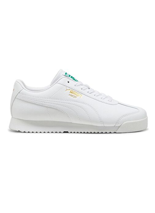 Puma Erkek Roma 24 Standart Sneaker Beyaz Spor Ayakkabı - 396868-03 - Görsel 3