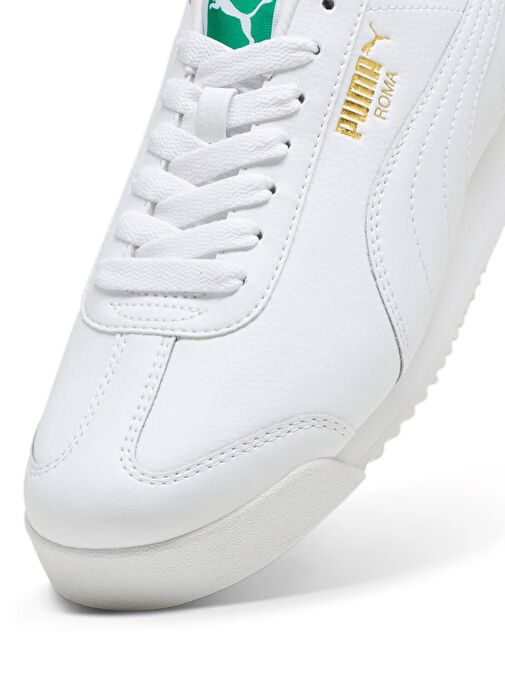 Puma Erkek Roma 24 Standart Sneaker Beyaz Spor Ayakkabı - 396868-03 - Görsel 7
