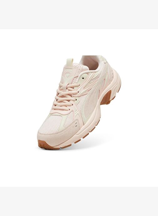 Puma Milenio Tech Suede Coquette Kadın Pembe Spor Ayakkabı (397822-02) - Görsel 4