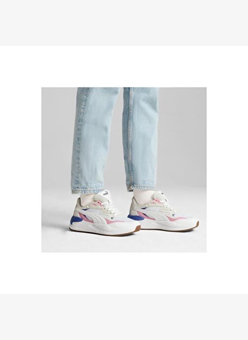 Puma X-Ray Speed Kadın Beyaz Spor Ayakkabı (384638-59) - Görsel 6