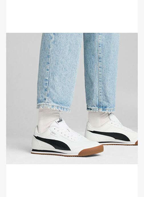 Puma Unisex Turino II Beyaz Sneaker - 39745202 - Görsel 4