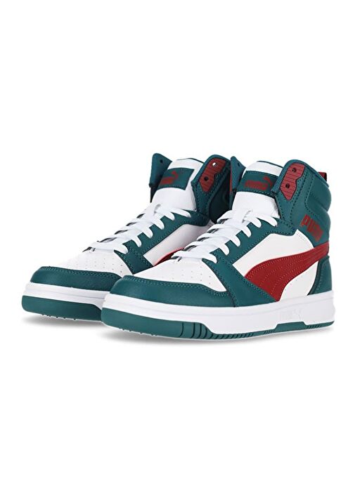 Puma Rebound V6 Mid Jr Unisex Spor Ayakkabı 39383118 - Görsel 4