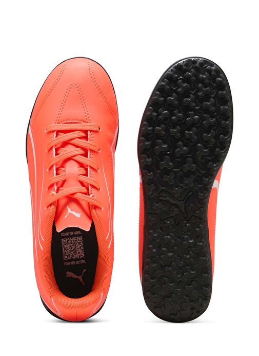 Puma Glowing Red-Puma White-Puma Black Kıds+Unısex Halı Saha - Görsel 3