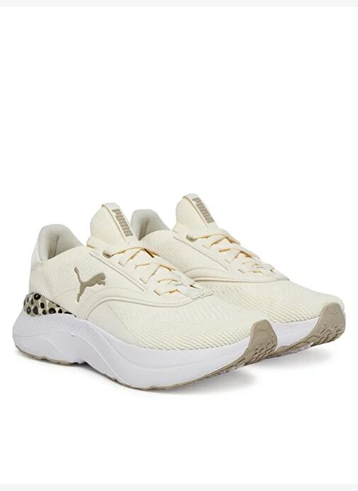 Puma Softrıde Mayve Hybrıd Wn S Warm Whıte-Desert Dust Zenne Kosu Ayakkabısı 31099602 - Görsel 3