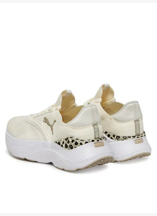 Puma Softrıde Mayve Hybrıd Wn S Warm Whıte-Desert Dust Zenne Kosu Ayakkabısı 31099602 - Görsel 4