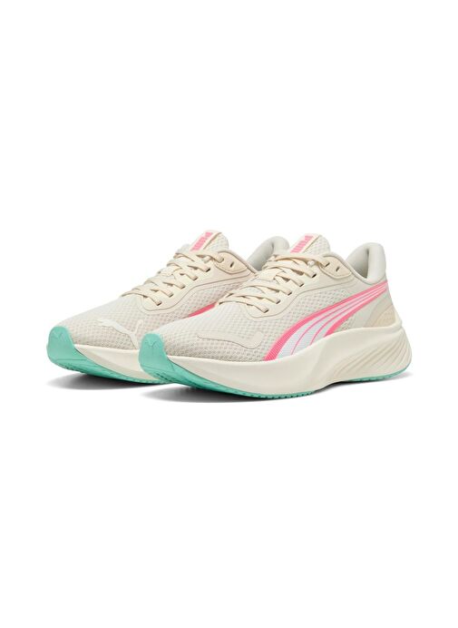 Puma Run Kadın Kalın Dolgu Taban Pounce Lite Koşu & Antrenman Ayakkabısı Sneaker - 31077809 - Görsel 4