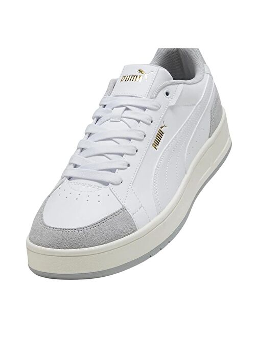 Puma Court Classico Sport Beyaz Erkek Ayakkabı - Görsel 6