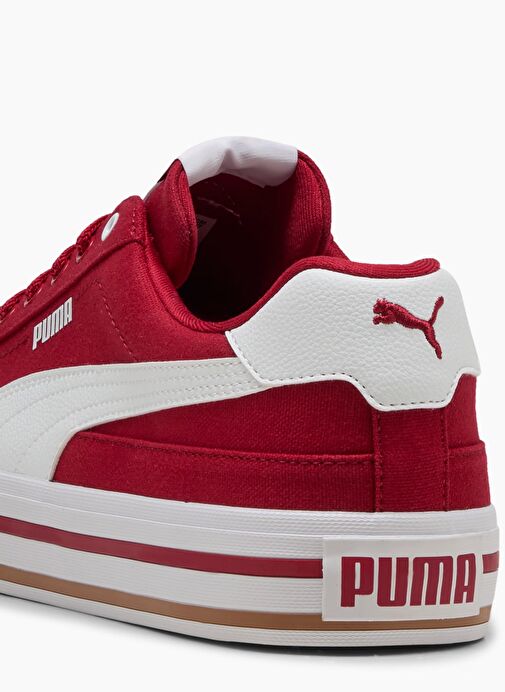 Puma Puma Kırmızı Court Classic Vulc FS Erkek Spor Ayakkabı Koşu & Yürüyüş Ayakkabıları | Boyner Kırmızı - 5. görsel