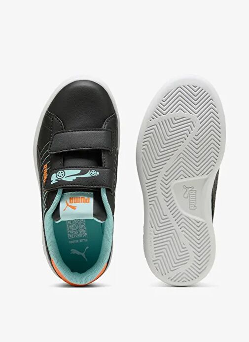 Puma Puma Siyah Smash 3.0 Poised 2 Çocuk Spor Ayakkabı Koşu & Yürüyüş Ayakkabıları | Boyner Siyah - 5. görsel
