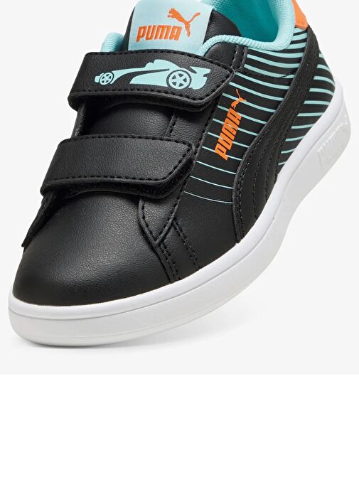 Puma Puma Siyah Smash 3.0 Poised 2 Çocuk Spor Ayakkabı Koşu & Yürüyüş Ayakkabıları | Boyner Siyah - 6. görsel