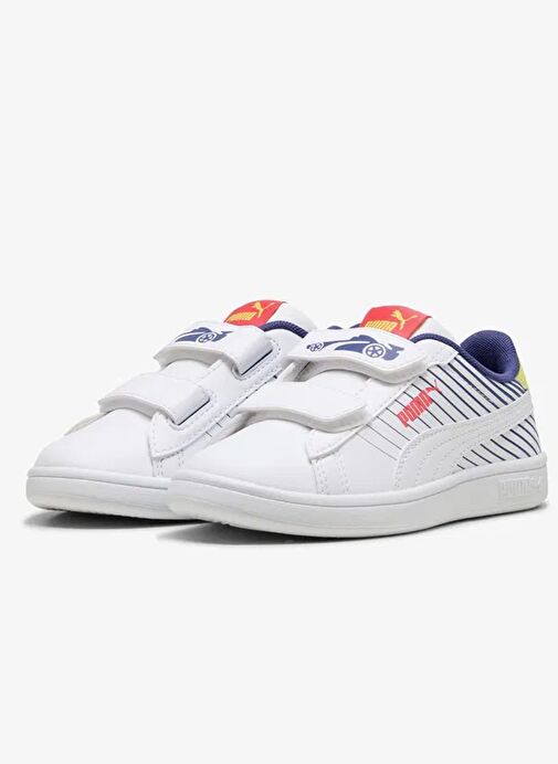 Puma Smash 3.0 Poised 2 Çocuk Spor Ayakkabı - Görsel 4