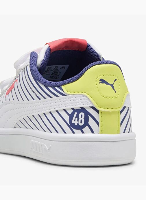 Puma Smash 3.0 Poised 2 Çocuk Spor Ayakkabı - Görsel 7
