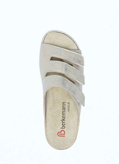 1013 Berkemann Andrea Kadın Anatomik Deri Terlik 3.0-8.5 - Görsel 3