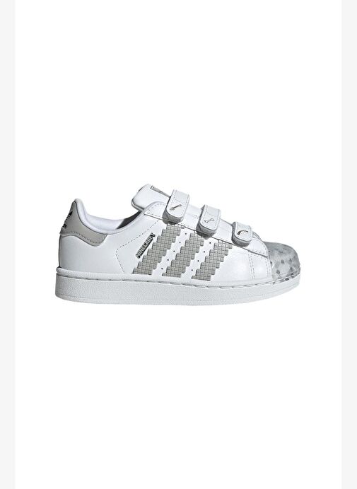 Adidas adidas Unisex Çocuk Beyaz Sneaker SUPERSTAR II CF C JP8083 Boyner'de! Beyaz - 2. görsel