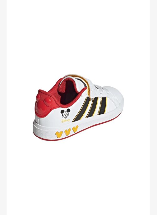adidas Çocuk Beyaz Yürüyüş Ayakkabısı GRAND COURT MICKEY EL K JQ8067 - Görsel 8