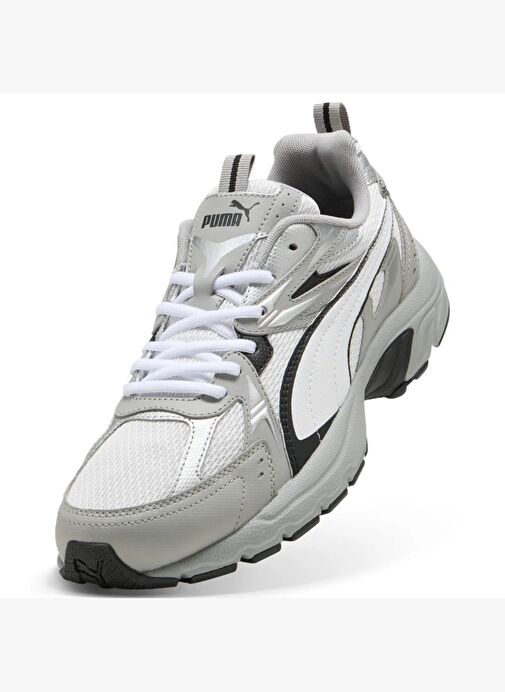 Puma Milenio Tech Unisex Gri Sneaker Ayakkabı 40262306 - Görsel 5