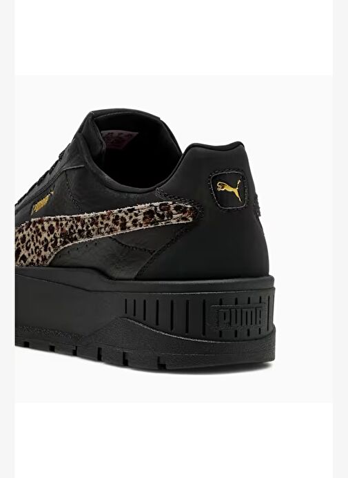 Puma Karmen II Low Bot Animal Flair Siyah Spor Ayakkabı Sneakers - 402645 - Görsel 4