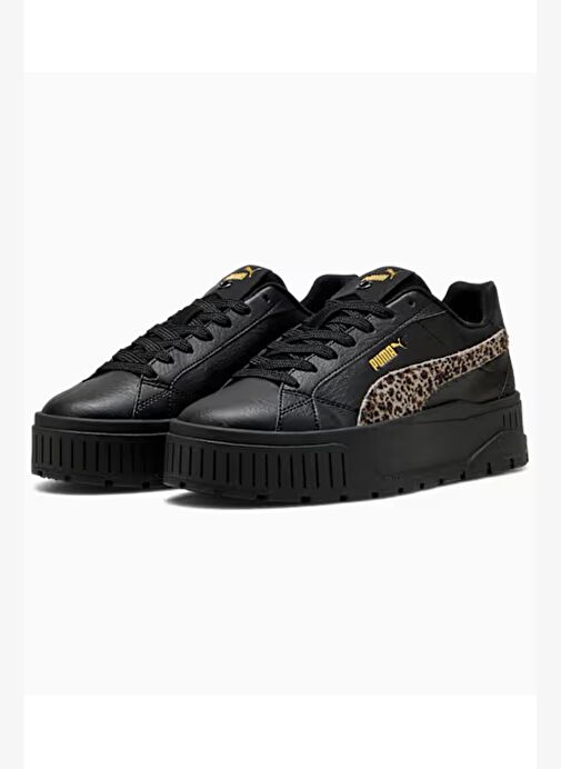 Puma Karmen II Low Bot Animal Flair Siyah Spor Ayakkabı Sneakers - 402645 - Görsel 3