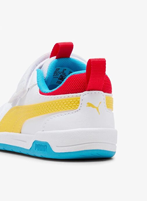 Puma Multiflex 2.0 Çocuk Beyaz Spor Ayakkabı 40294001 - Görsel 5