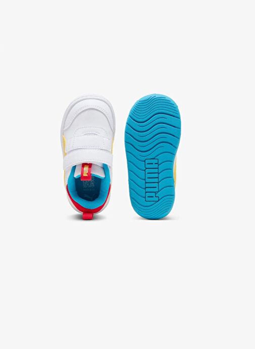 Puma Multiflex 2.0 Çocuk Beyaz Spor Ayakkabı 40294001 - Görsel 3