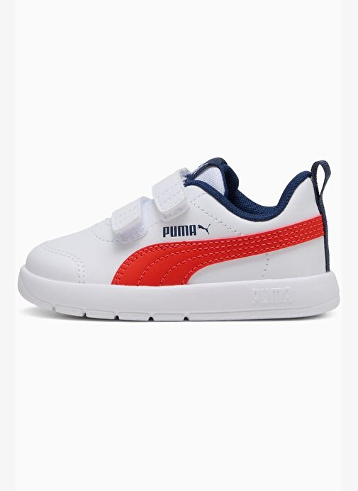 Puma Puma Beyaz Courtflex V3 V Inf Çocuk Spor Ayakkabı Koşu & Yürüyüş Ayakkabıları | Boyner Beyaz - 2. görsel