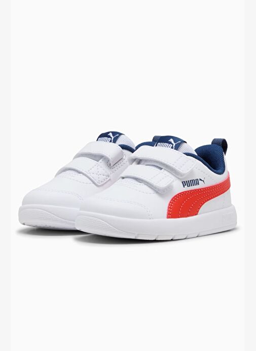 Puma Puma Beyaz Courtflex V3 V Inf Çocuk Spor Ayakkabı Koşu & Yürüyüş Ayakkabıları | Boyner Beyaz - 5. görsel