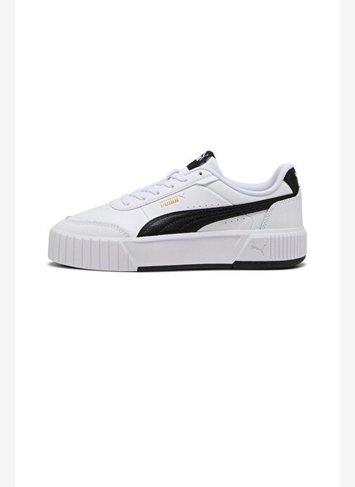 Puma Carina Mia Kadın Beyaz Spor Ayakkabı Sneaker - 402637-02 - Görsel 2