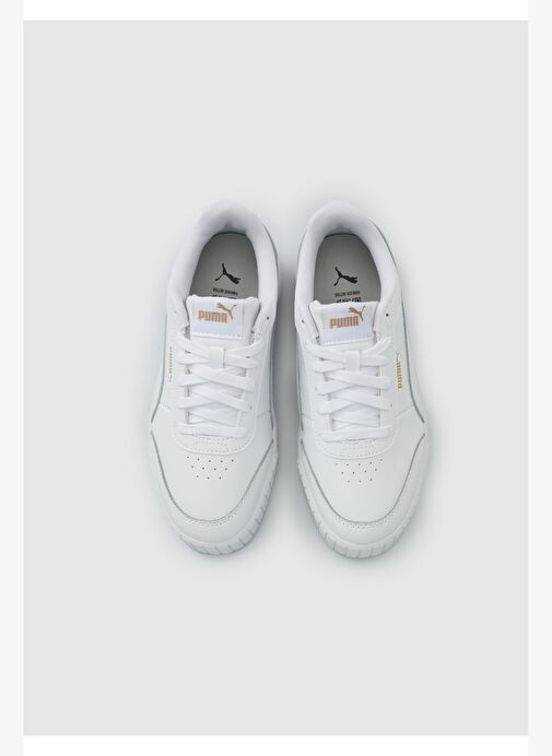 Puma Kadın E6 Carina Mia Beyaz Sneaker Ayakkabı - 40263706 - Görsel 6